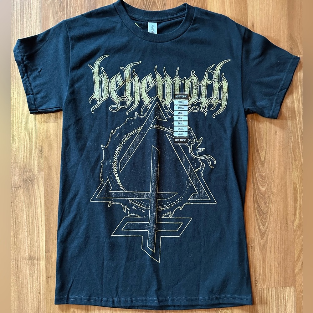 Behemoth Contra Logo T-shirt NWT sz S Metal Hot Topic Concert